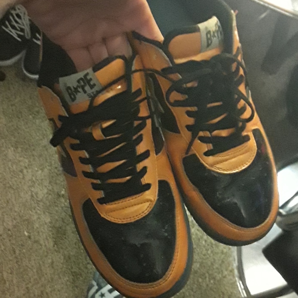 Some flame on bapesta's